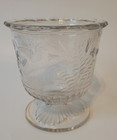 Beautiful Antique Victorian Eapg Spooner With A Bird   Floral Design
