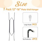 Plate Hangers For The Wall Suitable For 12  -16   Decorative Plateinvisible He