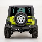 Rock Crawler Full Width Rear Bumper Heavy Duty For 07-18 Jeep Jk Wrangler