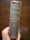 Stratagems And Conspiracies For Defrauding Life Insurance Companies 1878 1st Ed 
