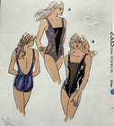 Kwik Sew 2333 Misses  One Piece Swimsuit Sewing Pattern Sizes Xs-xl Uncut