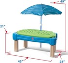 Step2 Cascading Cove Sand And Water Table  Kids Activity Sensory Playset  Comes
