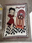 King Features Betty Boop Throw Blanket Multicolor Fleischer Studios 1996