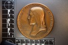 Large Bronze Medal High Relief Exonumia Art Coin Commemorative Nyu Roger William