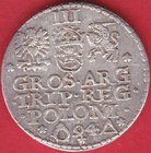R  Poland Lithuania 3 Groschen 1594 Marienburg Sigismund Iii Aunc Details  3550