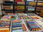 Lot 3 Yards Coordinating Quilt Fabric Cafe Focus Light Dark Oop Htf Qsq