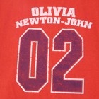 Olivia Newton John Rare Shirt 2002 Heartstrings Tour - Football Jersey Style