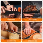 Knife Set Sharp Stainless Steel Professional Chef Cutlery Steak Kitchen Knives