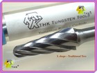 6 X 10mm 150mm Long Thk Tungsten Carbide Aluminum Cut Rotary Burr Burs 6mm Shaft