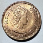 1969 Mauritius 1 Cent  Unc bu Rd