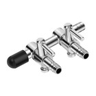 Aquarium Air Pump Splitter fish Tank Air Valve  Metal Control Valve X-small