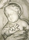 Cast Of Benedetto Da Maiano s    virgin And Child    Round Plaque