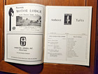 1972 Amherst College Vs Tufts University Football Program November 4