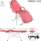 Rosered Facial Chair Massage Bed Tattoo Table Adjustable Beauty Salon Spa Home