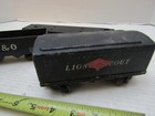 Vintage Lionel Train Freight  O Scale Caboose Flatcar Hopper Lot 3 Parts Cars