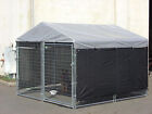 Dog Kennel Cover 10x10 Extra Large Pet Canopy Wind Weatherguard Winter Kit Cloth