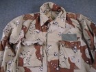 Military Jacket Mens Medium Camo Desert Storm Chocolate Chip Combat Uniform Coat