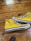 Vintage 60s 70s Converse Chuck Taylor All-star Made In Usa Yellow Shoes 8 5 Rare