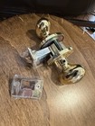 Baldwin Solid Brass Egg Door Knob Qty6 Brass Bed Bath   Qty2 Closet 2-3 8    8510