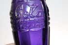 Antique Coca Cola Bottle Nov 16 1915  Amethyst Purple Script Bottom