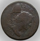 1795 Liberty Cap Large Cent - Plain Edge  s-76b  - Us 1c Copper Coin