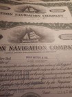 50 Matson Navigation Company Stock Certificates