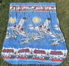 Battlestar Galactica Vintage 1978 Flat Bed Sheet Rare