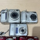 Lot Of 5 Nikon Digital Cameras Broken For    parts repair-only   read Below For Info