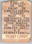 B b  King Concert Ticket Stub April 7 1984 Pittsburgh Pennsylvania