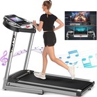 3 25hp Folding Electric Treadmill Cardio Running Machine Incline For Home Gym A 