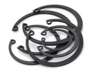 Select   7mm -   150mm Internal Retaining Rings Circlip Snap Ring Black Steel