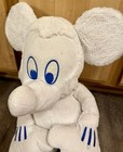 Disney Store Winter Mickey Mouse White Plush Stuffed Animal
