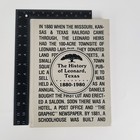 The History Of Leonard Texas 1880-1980   Fannin County Texana With Genealogy