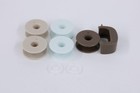 Clover Tatting Lace Tools Spare Bobbin Set Brown 57-740