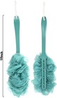 Back Scrubber For Shower   Loofah On A Stick As Shower Brush Exfoliating Body