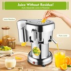 Premium 370w Commercial Juicer W pulp Separator 75  High Juice Yield 2800rpm New