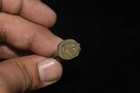 Rare Ancient Roman Bronze Ring With Engraved Bezel Depicting An Animal