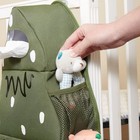 Sunveno Hanging Diaper Caddy For Crib  Baby Diaper Stacker And Nursery Organi   