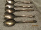 Vintage 1847 Rogers Bros Silverplate Flatware Eternally Yours Tea Spoons Set 8