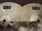 Two Meinl Hcs 10    Splash Cymbals   Aux Hats