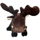Ganz Webkinz Chocolate Brown Moose Wildlife Plush Stuffed Animal Hm375 No Code 