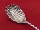1840s American Coin Silver Beautiful Jam   Sugar Spoon Bv-4