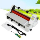 Hot Cold Roll Laminator Single   Dual Sided Digital Display Laminating Machine