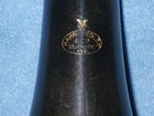 Vintage Harry Pedler   Co  Bb Soprano Clarinet Bell - Ebonite Or Resonite - Vgc 