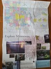 Explore Minnesota Official State Highway Map Vintage