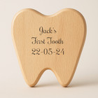 Personalised Baby Boys Girls Keepsake Wooden Tooth Fairy Milk Teeth Storage Box