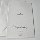 Vtg Greeting Card Blank Marjolein Bastin Paintbrushes Paint Butterfly Feathers