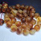       natural Baltic Amber Islamic Prayer 33 Beads Misbaha Tasbih Rosary 54g 13mm       