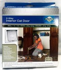 Petsafe Cd10-050-11 2-way Interior Cat Door Small 1 Lb - 15 Lb Easy Lock New