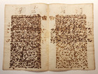 Antique 3 Page Spanish Colonial Document   Ponce Puerto Rico 1854